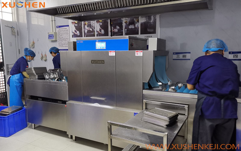 學校洗碗機，食堂洗碗機，大型洗碗機定制